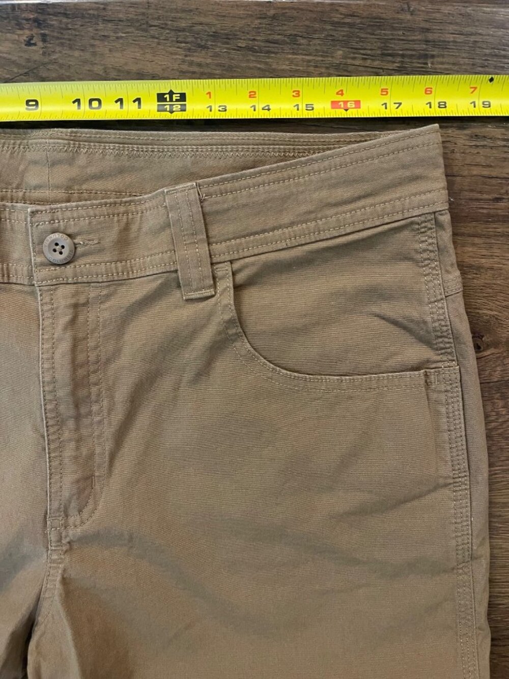 Columbia Men’s Straight Fit Work Shorts Sz 36W 10L - Picture 5 of 8